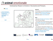 Tablet Screenshot of animal-emotionale.de